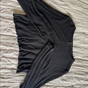 Plain black tops (cropped)